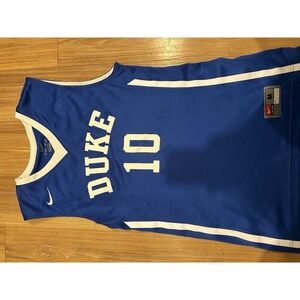 Nike Duke Blue Devils Basketball Jersey Savage #10 Blue Size M